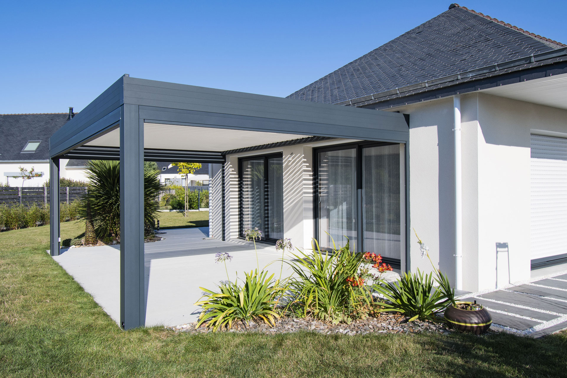 Pergola bioclimatique : Étude personnalisée à domicile gratuite